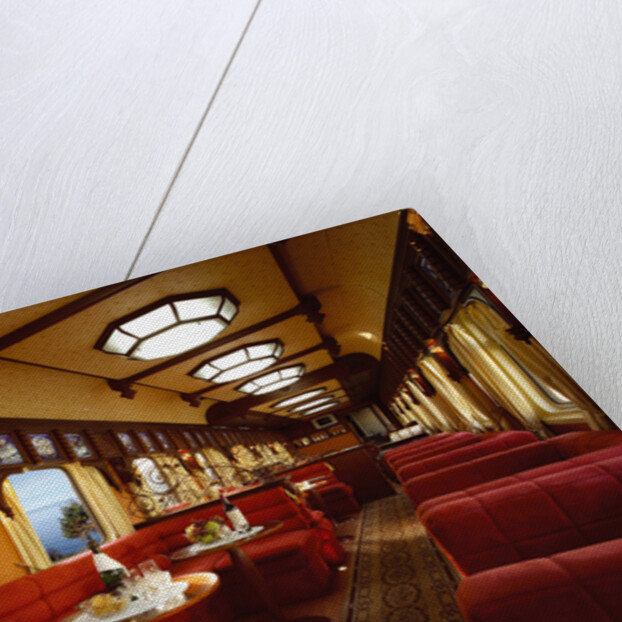 The Golden Eagle Trans-Siberian Express. The Rail Car Restaurant by Anonymous