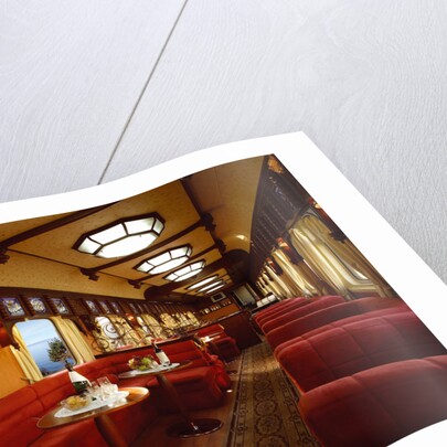The Golden Eagle Trans-Siberian Express. The Rail Car Restaurant by Anonymous