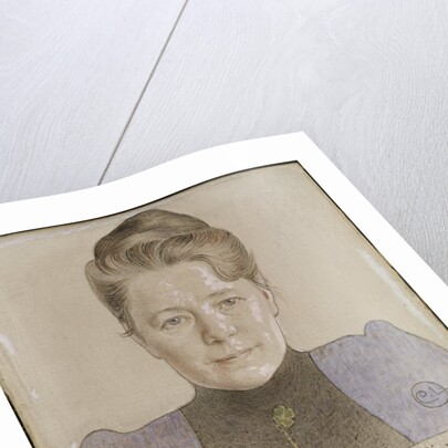 Portrait of the author Selma Lagerlöf, 1902 by Anonymous