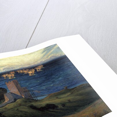 Vision. Scene from Visby, 1894 by Anonymous
