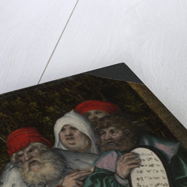 Moses and Aaron with two Prophets, 1532 by Anonymous