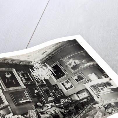 Paul Sinebrychoff in his study, 1910s by Anonymous