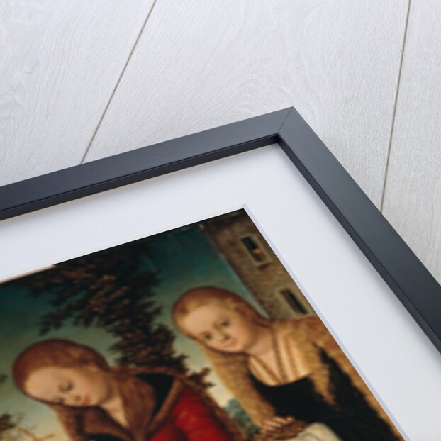 The Virgin and Child with Saints Catherine, Dorothy, Margaret and Barbara (so-called Marriage of St by Anonymous