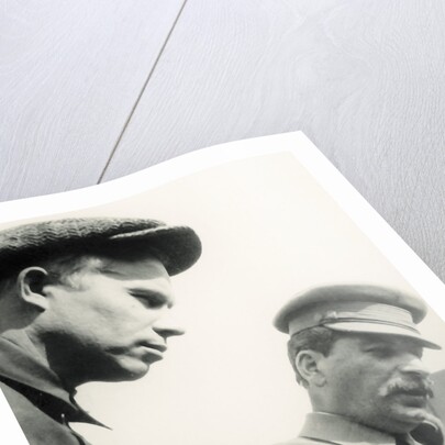 Joseph Stalin and Nikita Khrushchev, May 1, 1932, 1932 by Anonymous