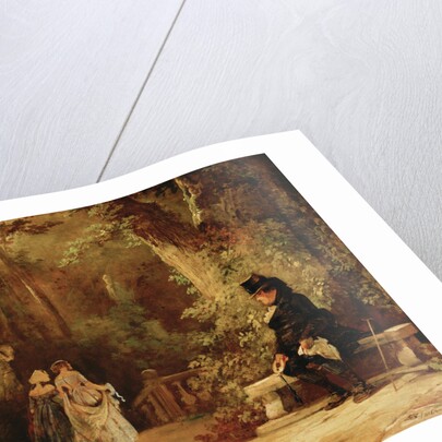 The Widower, ca 1860 by Anonymous