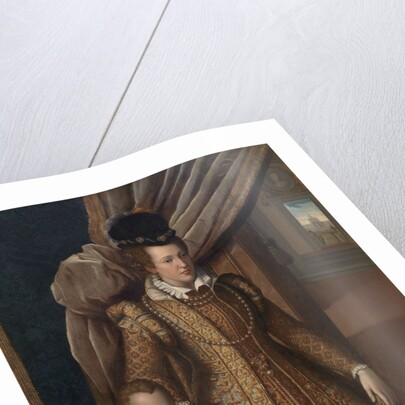 Portrait of Joanna of Austria, Grand Duchess of Tuscany, and her son Philip de Medici, by Anonymous