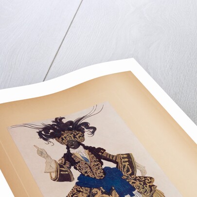 Costume design for the ballet Sleeping Beauty by P. Tchaikovsky, 1921 by Anonymous