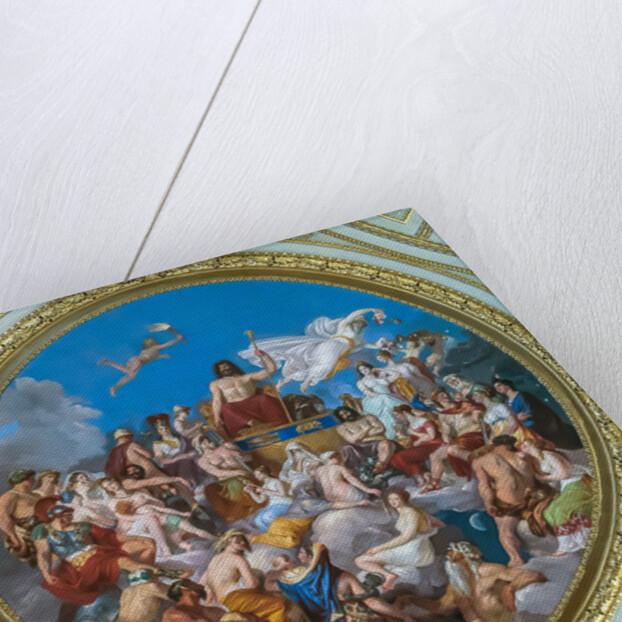 The Olympus. Ceiling tondo in the Sala dellIliade in the Palazzo Pitti, 1819-1825 by Anonymous
