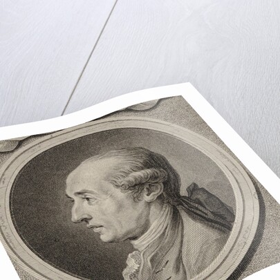 Portrait of the composer Johann André, 1780 by Anonymous