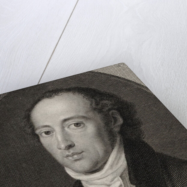 Portrait of the composer Johann Anton André, 1800 by Anonymous