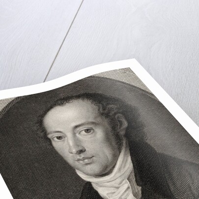 Portrait of the composer Johann Anton André, 1800 by Anonymous