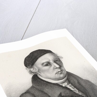 Portrait of the composer Johann Anton André, 1840 by Anonymous