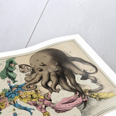 Serio-Comic War Map For The Year 1877, 1877 by Anonymous