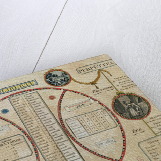 French Revolutionary Calendar, 1801 by Anonymous