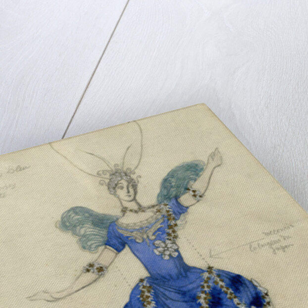 Costume design for the ballet Sleeping Beauty by P. Tchaikovsky, 1921 by Anonymous