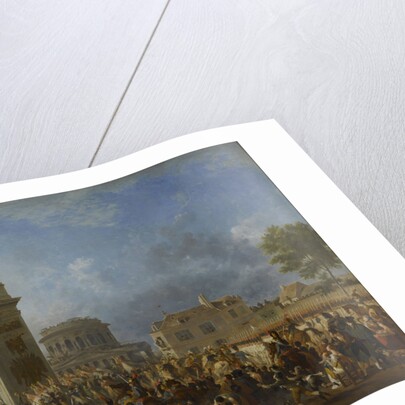 Entry of the Imperial Guard into Paris at the Barrière de Pantin, 25 November 1807, ca 1808 by Anonymous