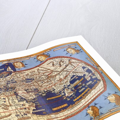 Ptolemy World map, 1467 by Anonymous
