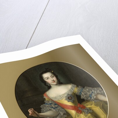 Portrait of the Grand Duchess Ekaterina Alekseyevna, c. 1745 by Anonymous