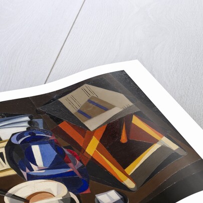 Still life with bread (Nature morte au pain), ca 1919 by Anonymous