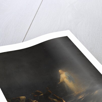 Jesus Walks on Water, 1863 by Anonymous