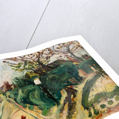 Landscape with Figures (Paysage avec personnages), ca 1919 by Anonymous