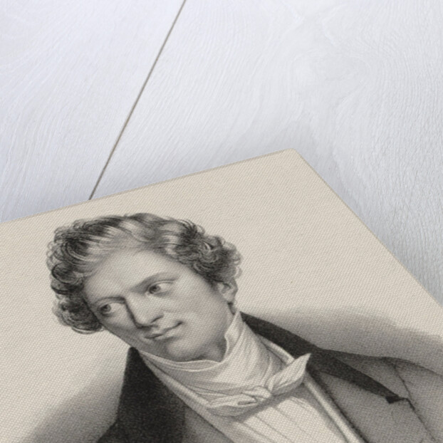Portrait of the composer Charles-Auguste de Bériot, 1840 by Anonymous