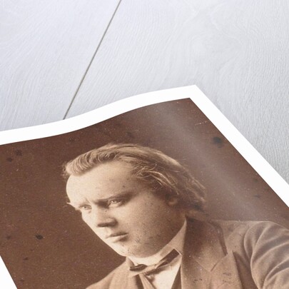 Portrait of the composer Johannes Brahms, 1872 by Anonymous