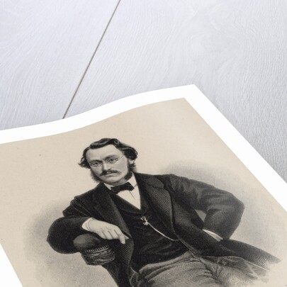 Portrait of the composer Max Bruch, 1870 by Anonymous