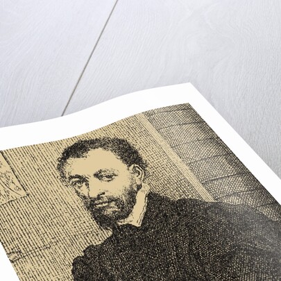 Portrait of Jean-Baptiste Alliette, known as Etteilla. From: Livre du Destin or Book of by Anonymous