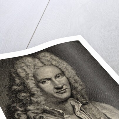 Portrait of the composer André Campra, 1725 by Anonymous
