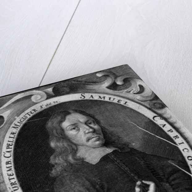 Portrait of the composer Samuel Capricornus by Anonymous