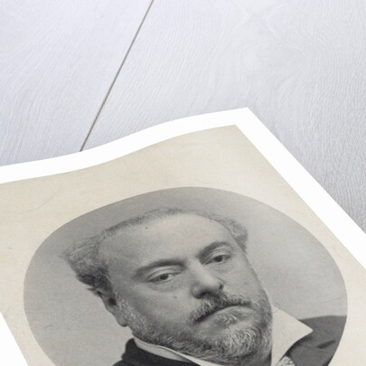 Portrait of the composer Emmanuel Chabrier, Early 1890s by Anonymous