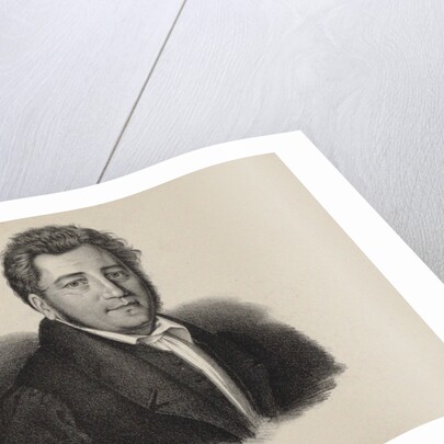 Portrait of the composer Hippolyte André Baptiste Chelard, 1820 by Anonymous