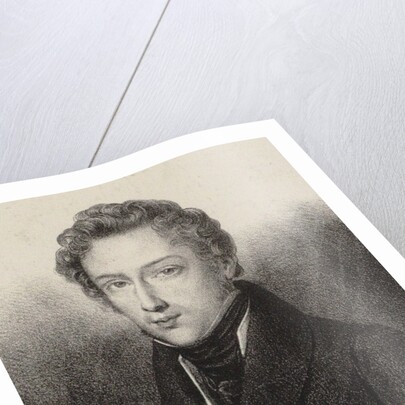 Portrait of the composer Frédéric Chopin, 1835 by Anonymous