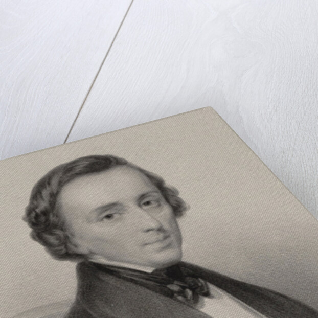 Portrait of the composer Frédéric Chopin, 1847 by Anonymous