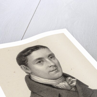 Portrait of the composer Johann Baptist Cramer, 1835 by Anonymous