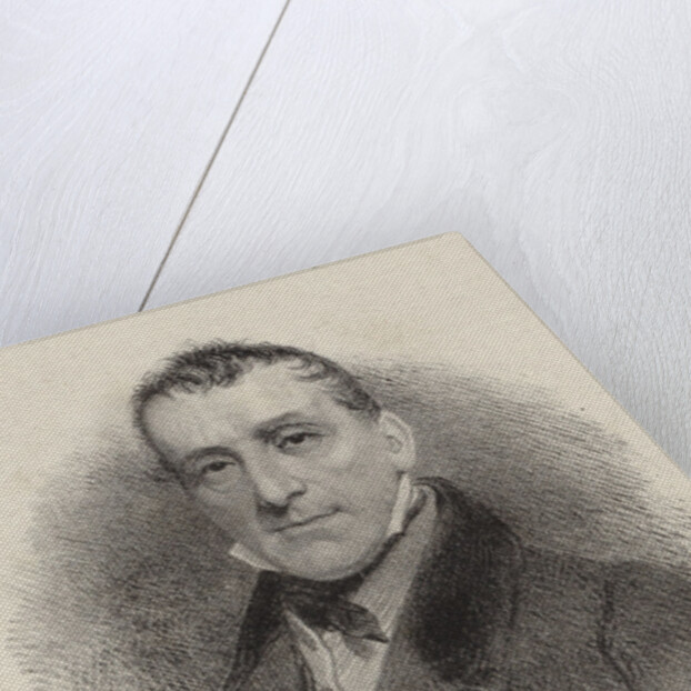 Portrait of the composer Johann Baptist Cramer, 1850 by Anonymous