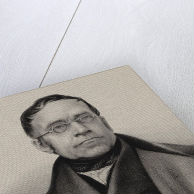 Portrait of the composer Carl Czerny, 1856 by Anonymous