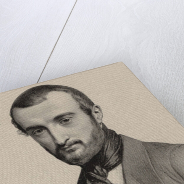 Portrait of the composer Jean Baptiste Charles Dancla, 1845 by Anonymous