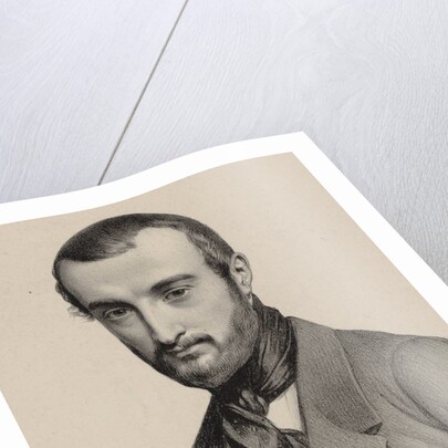 Portrait of the composer Jean Baptiste Charles Dancla, 1845 by Anonymous