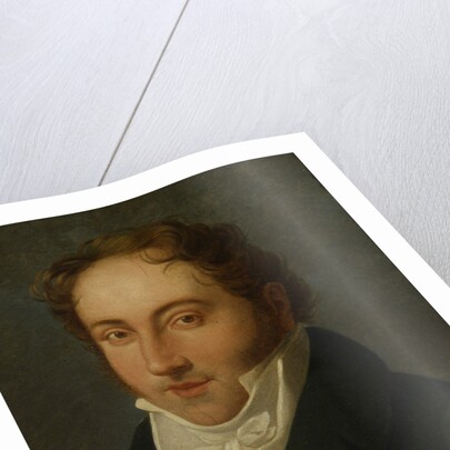 Portrait of the composer Gioachino Antonio Rossini, 1818 by Anonymous