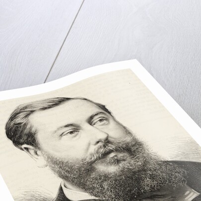 Portrait of the composer Léo Delibes, 1891 by Anonymous