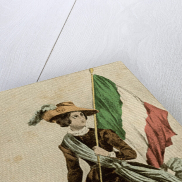 Cristina Trivulzio di Belgiojoso, 1848 by Anonymous
