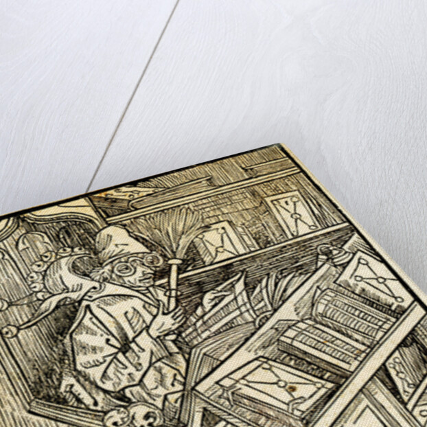 Illustration to the book Ship of Fools by Sebastian Brant, 1497 by Anonymous