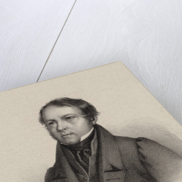 Portrait of the cellist composer Justus Johann Friedrich Dotzauer, 1850 by Anonymous