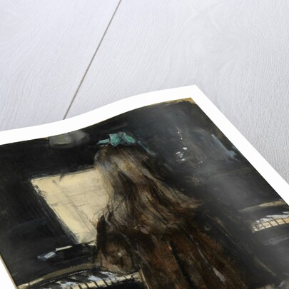 Floortje plays piano by Anonymous