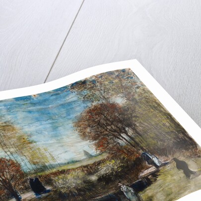 The Parsonage Garden at Nuenen, 1885 by Anonymous