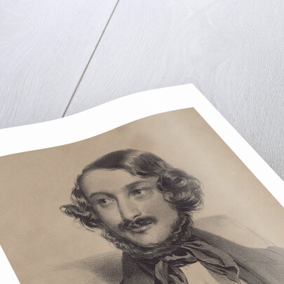 Portrait of the composer Heinrich Wilhelm Ernst, 1840 by Anonymous