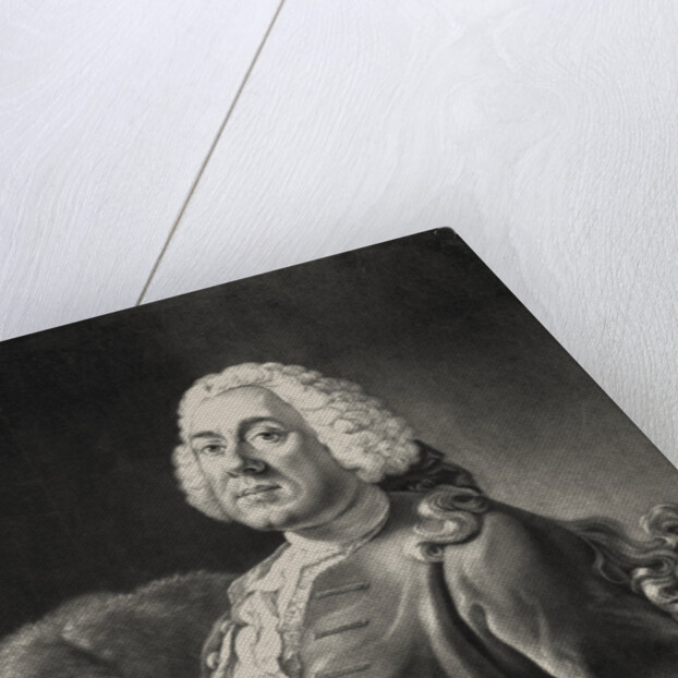 Portrait of the composer Ignatius Fiorillo by Anonymous