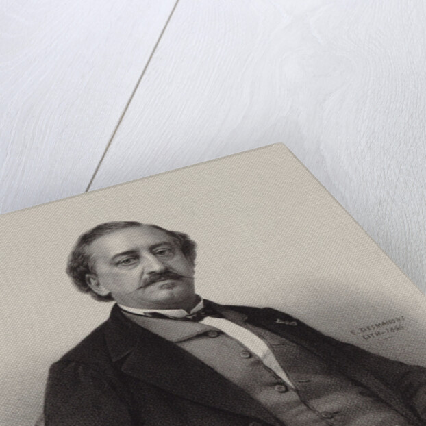 Portrait of the composer Friedrich von Flotow, 1856 by Anonymous